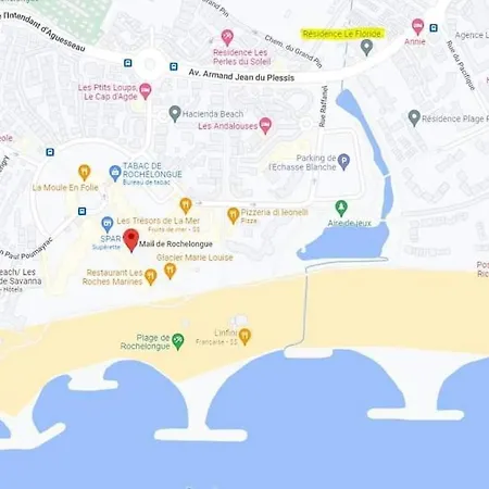 Appartement Le Florid Cap D'Agde, T2 , 4 Pers, 200M Plage, Terrasse Exterior photo
